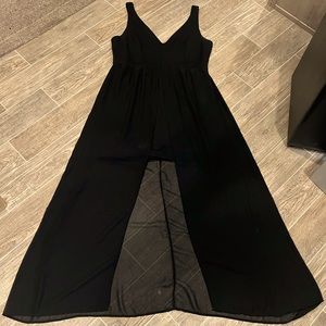 Black Chiffon Dress